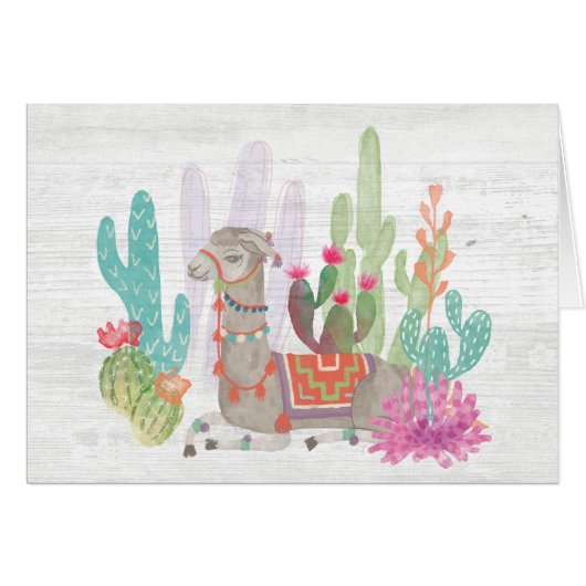 Lovely Llamas I Cards (Front Horizontal)