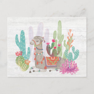 Lovely Llamas I Postcard