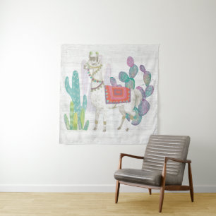 Lovely Llamas V Tapestry