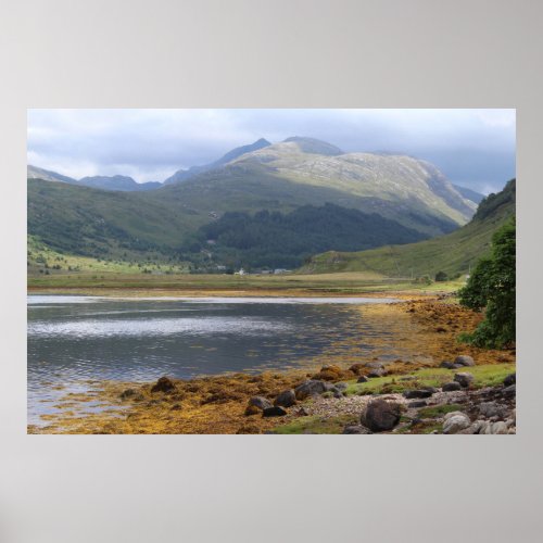 Lovely Loch Sunart Scotland Poster