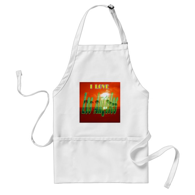 "Lovely Los Angeles" Apron (Front)