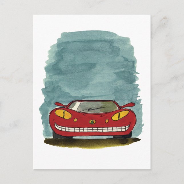 Lovely Lotus Elise Postcard (Front)