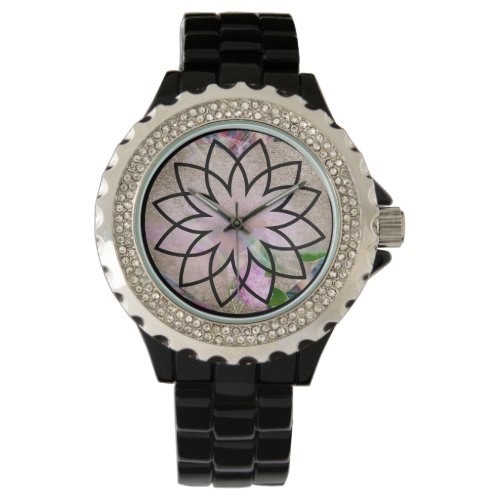 Lovely Lotus Flower  Watch