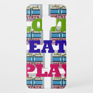 Lovely Love Eat Play Hakuna Matata Kenya shield gi Case-Mate Samsung Galaxy S9 Case