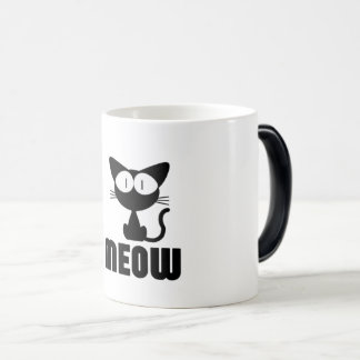 Lovely magical lucky cat color morph mug