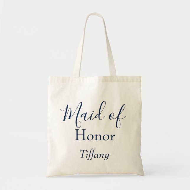 Lovely Maid of Honor Tote Bag (Front)