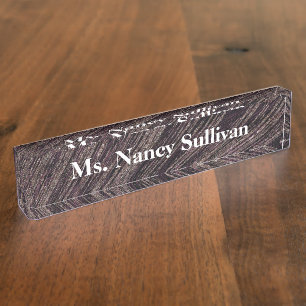 Lovely Marble Design Desk Name Plate