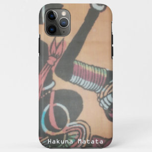 Lovely MASAI Hakuna Matata iPhone 11 Pro Max Case