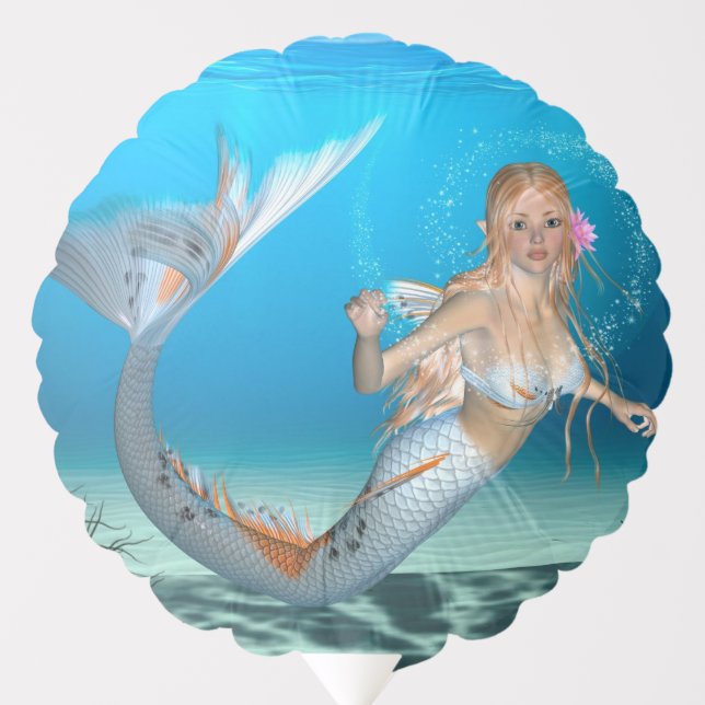 Lovely Mermaid Balloon (Front)