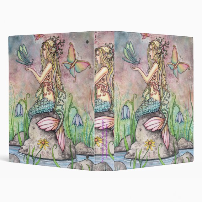 Lovely Mermaid Binder by Molly Harrison (Background)