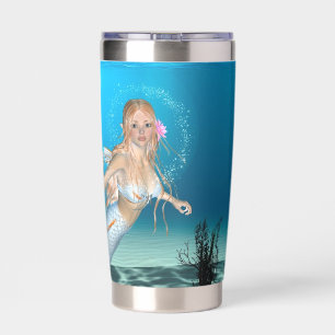 Lovely Mermaid Insulated Tumbler