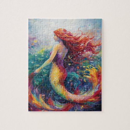 Lovely Mermaid  Jigsaw Puzzle