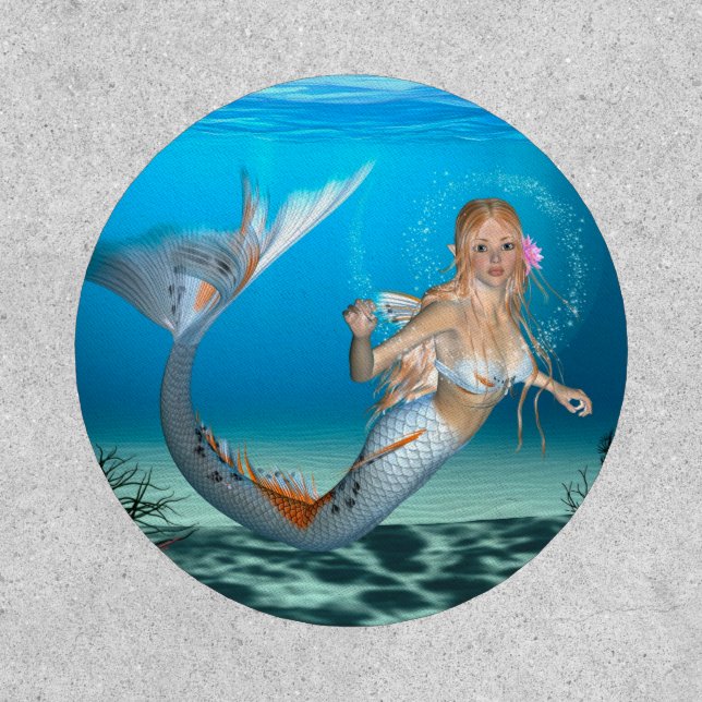 Lovely Mermaid Patch (Front)