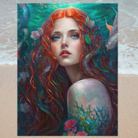 Lovely Mermaid Postcard