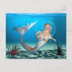 Lovely Mermaid Postcard