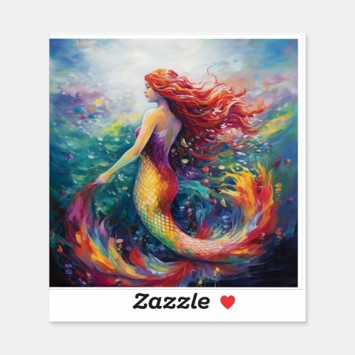 Lovely Mermaid  Sticker