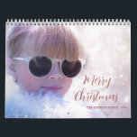 Lovely Merry Christmas Calendar<br><div class="desc">In this cute Merry Christmas calendar (January - December) you can find pictures of adorable kids and their families. You can also easily replace these photo with your and make your unique and special calendar with your kids, family members or anything else you love. United States events and holidays are...</div>