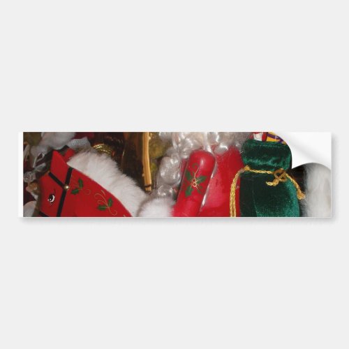 Lovely Merry Christmas Colorful Seasonal Ideas Bumper Sticker
