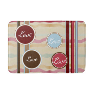 Lovely Modern Design Bath Mat