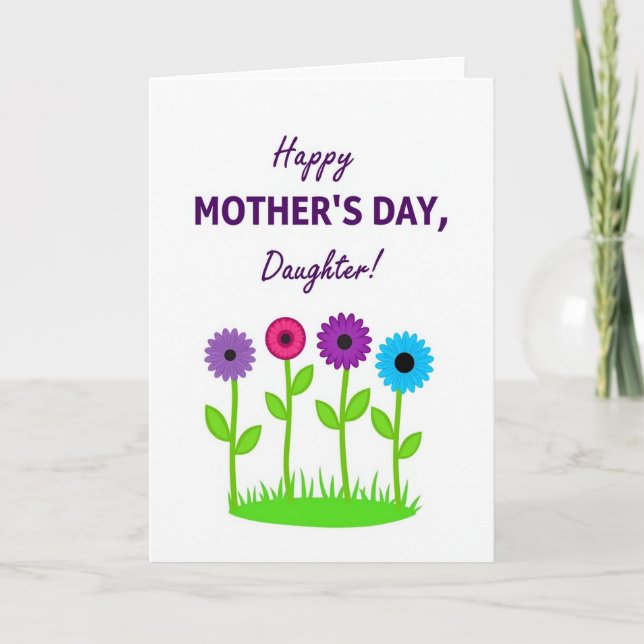 Lovely Mom Graphic Design Card (Front)