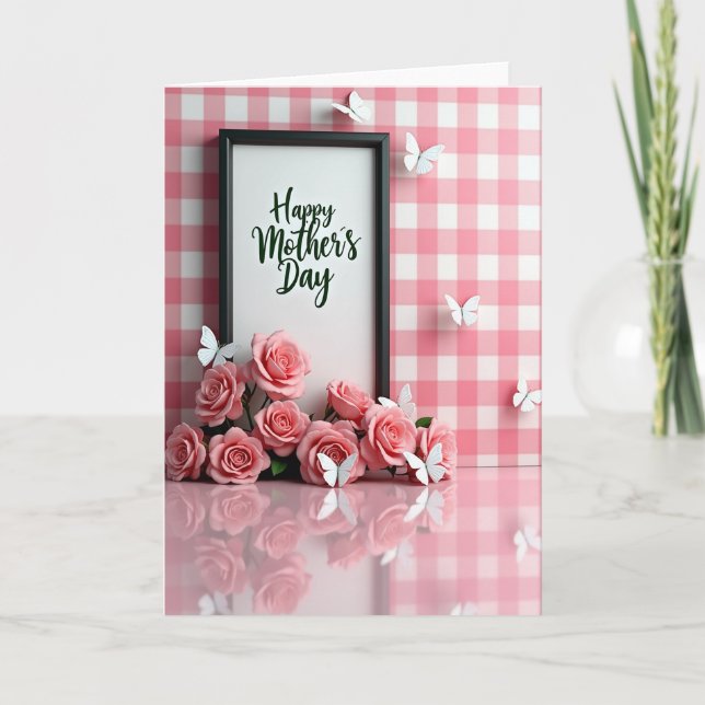 Lovely Moms Day Bloom Card (Front)