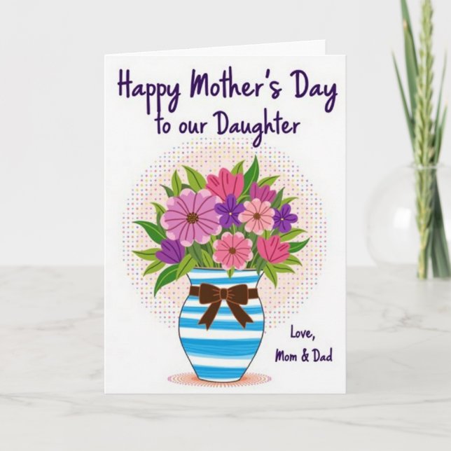 Lovely Moms Floral Gift Card (Front)