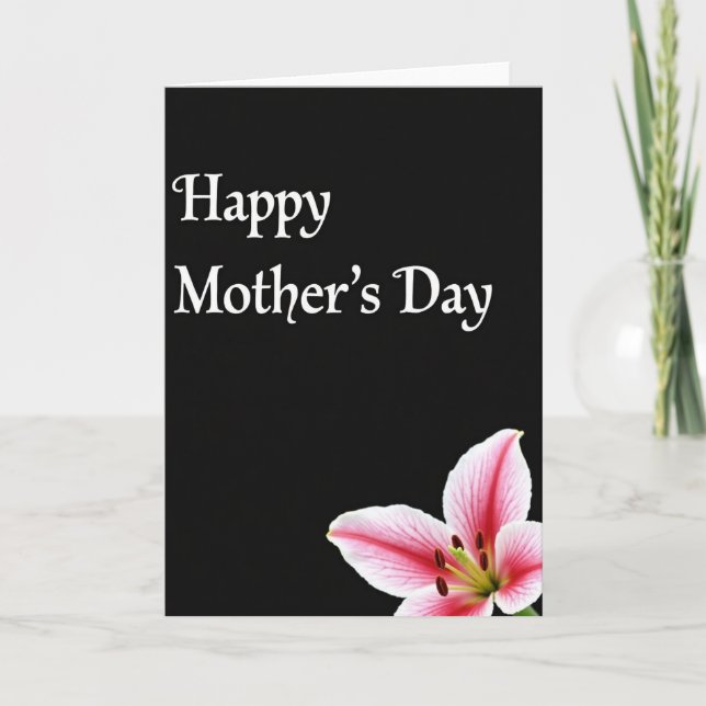 Lovely Mothers Day Blossom Card (Front)