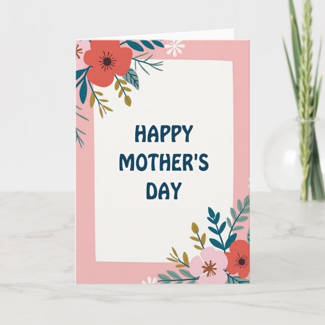 Lovely Mothers Day Card (Front)