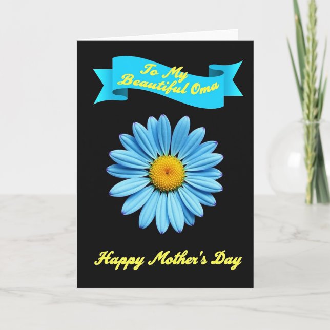Lovely Mothers Day Glow Card (Front)