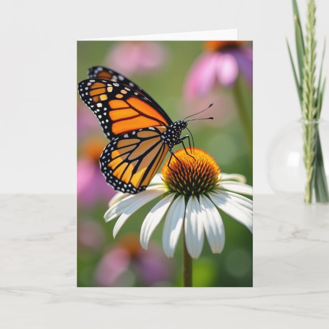 Lovely Mothers Day Illustration Card (Front)