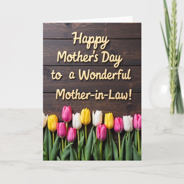 Lovely Mothers Day Relief Card (Front)