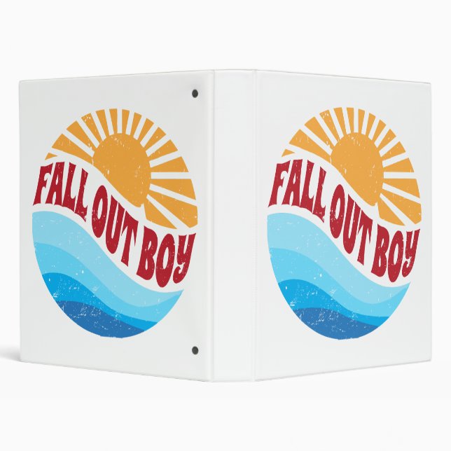 Lovely Name Flowers Fall Out Proud Classic Styles 3 Ring Binder (Background)