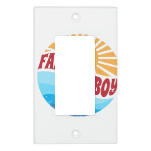 Lovely Name Flowers Fall Out Proud Classic Styles Light Switch Cover