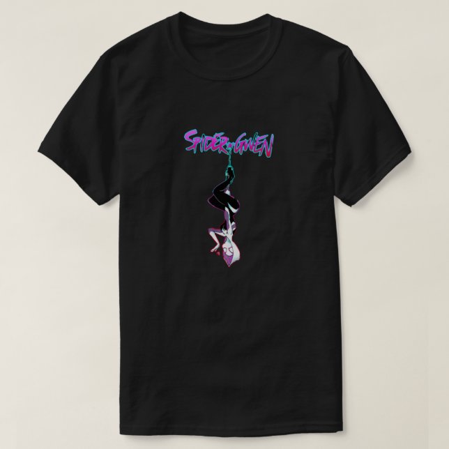 Lovely Neighborhood Spider-Gwen (Kiss-Kiss) T-Shir T-Shirt (Design Front)