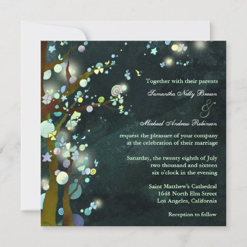 Lovely Night: Wedding Invitations