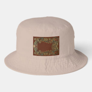 Lovely Nouveau Floral With Lily Bucket Hat