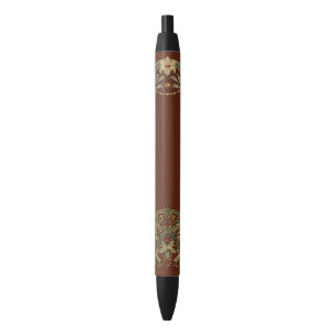 Lovely Nouveau Floral With Lily Pen