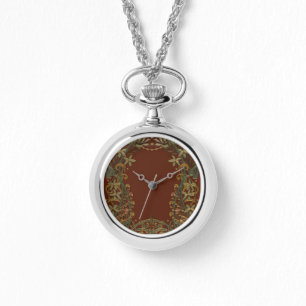Lovely Nouveau Floral With Lily Watch