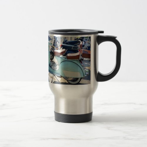 Lovely Old Scooter Travel Mug