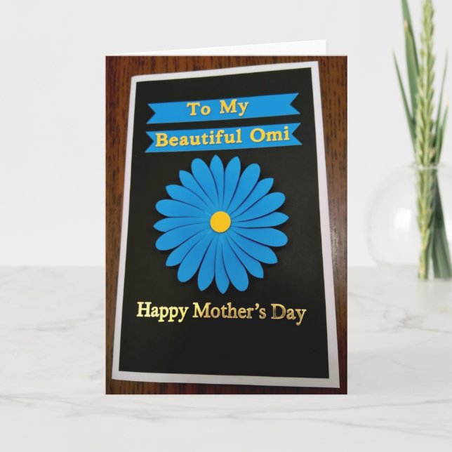 Lovely Omi Day Card (Front)