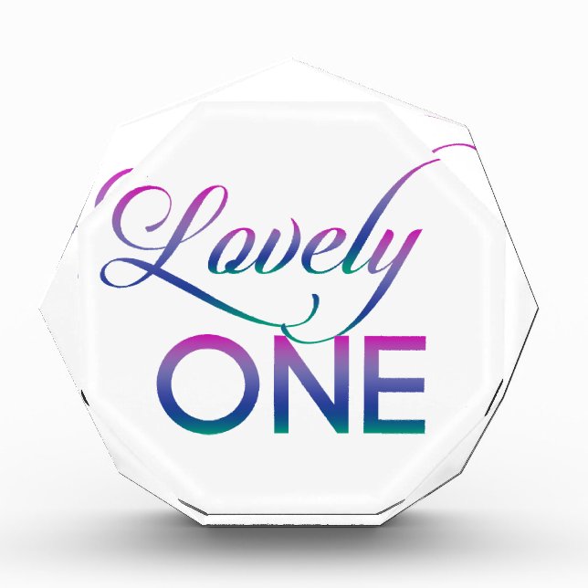 Lovely One Award (Front)