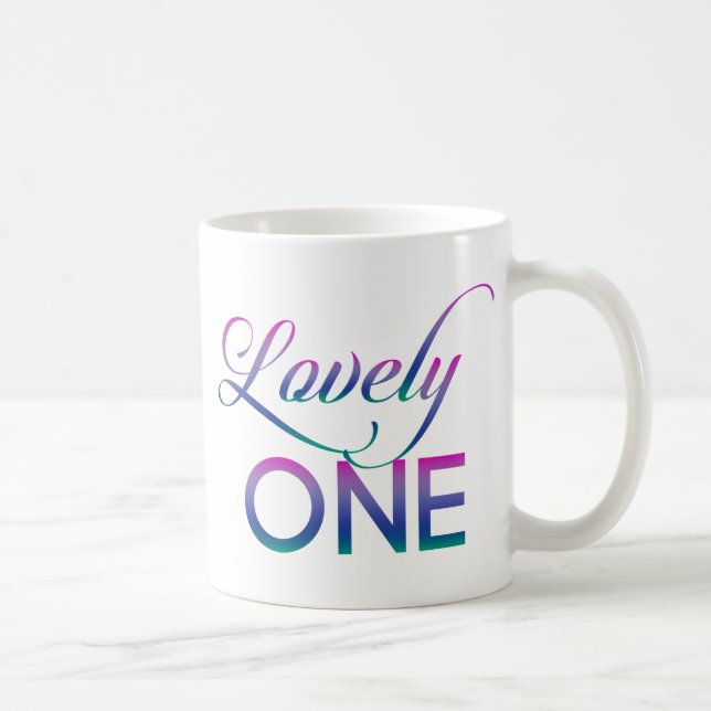 Lovely One Coffee Mug (Right)