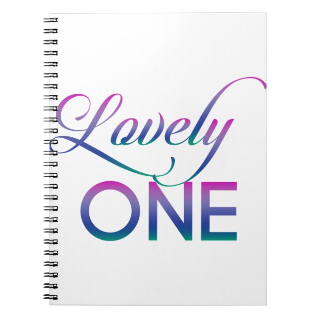 Lovely One Notebook (Front)