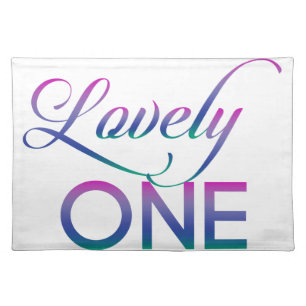 Lovely One Placemat