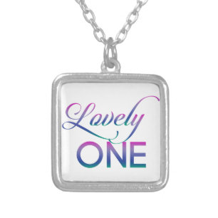 Lovely One Silver Plated Necklace