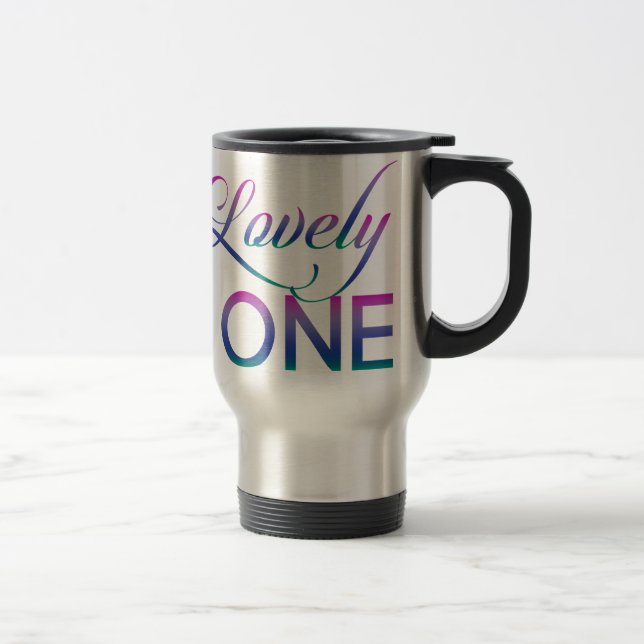 Lovely One Travel Mug (Right)