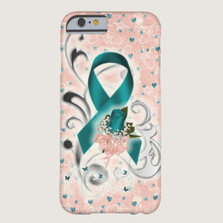 Lovely ovarian cancer awareness cell phone case