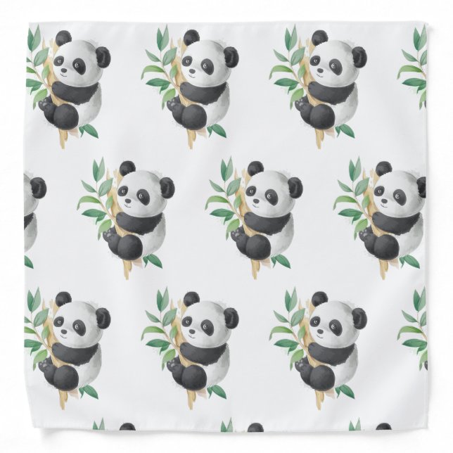 Lovely Panda Bandana (Front)