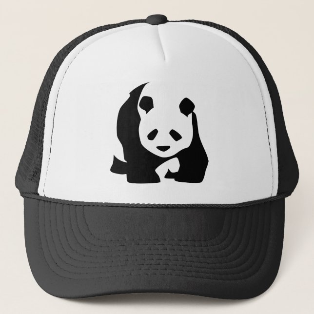 Lovely Panda Trucker Hat (Front)