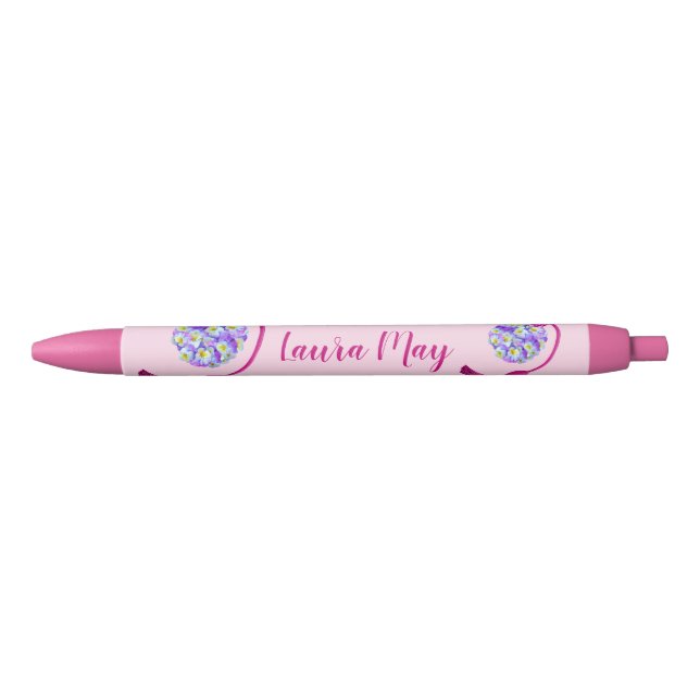 Lovely Pansy Atomizer Pen (Front)
